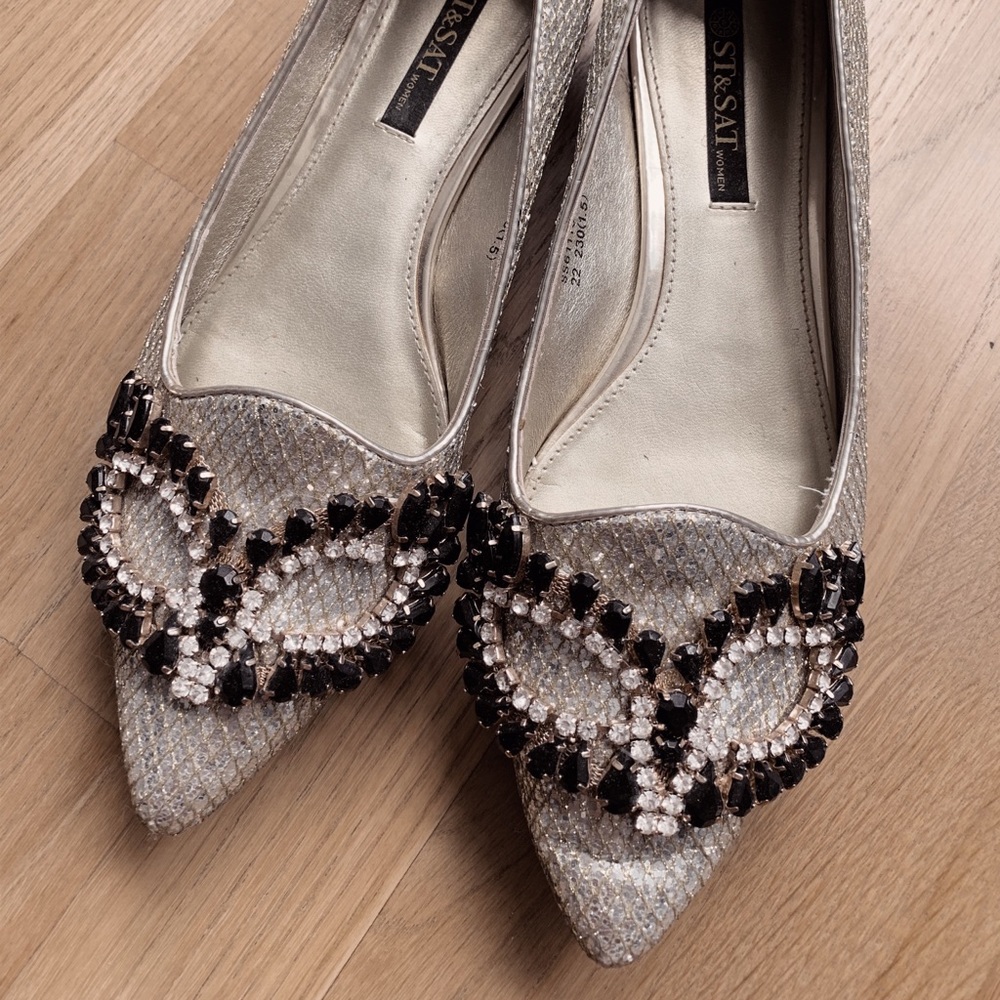 Leather Flats Size 6